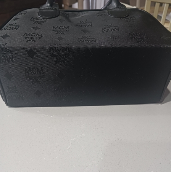 MCM black Nylon Structured handbag - Picture 6 of 12